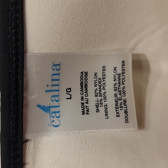 GUC Catalina Push Up Bikini Top Sz L - Picture 3 of 4